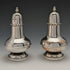 British vintage silver plate seasoning container pair